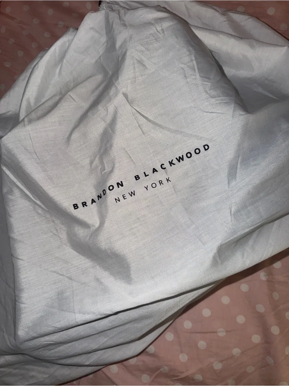 Brandon Blackwood Black Clear Overlay Tote